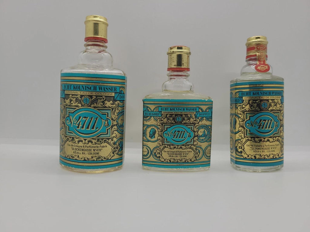 4711 Echt Kölnisch Wasser 3x Eau de Cologne Rarität 1x 30ml, 1x 50ml, 1x 100ml