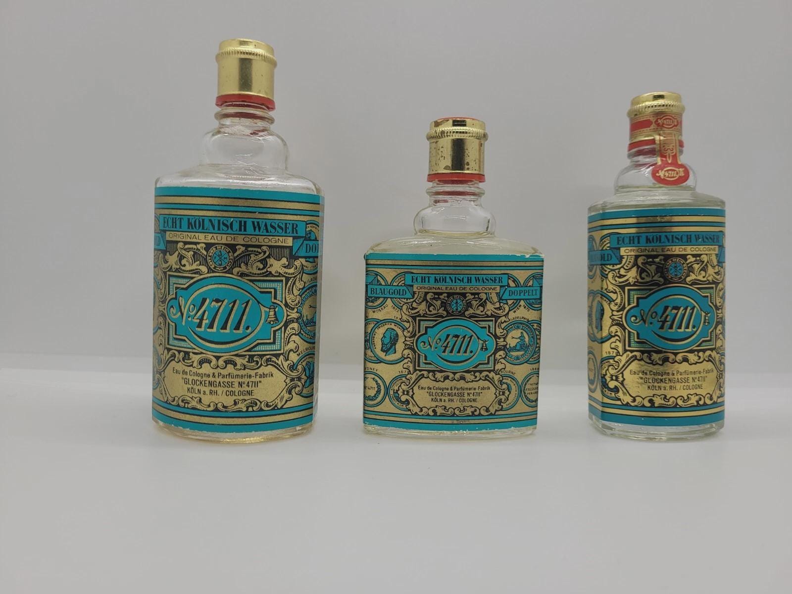 4711 Echt Kölnisch Wasser 3x Eau de Cologne Rarität 1x 30ml, 1x 50ml, 1x 100ml