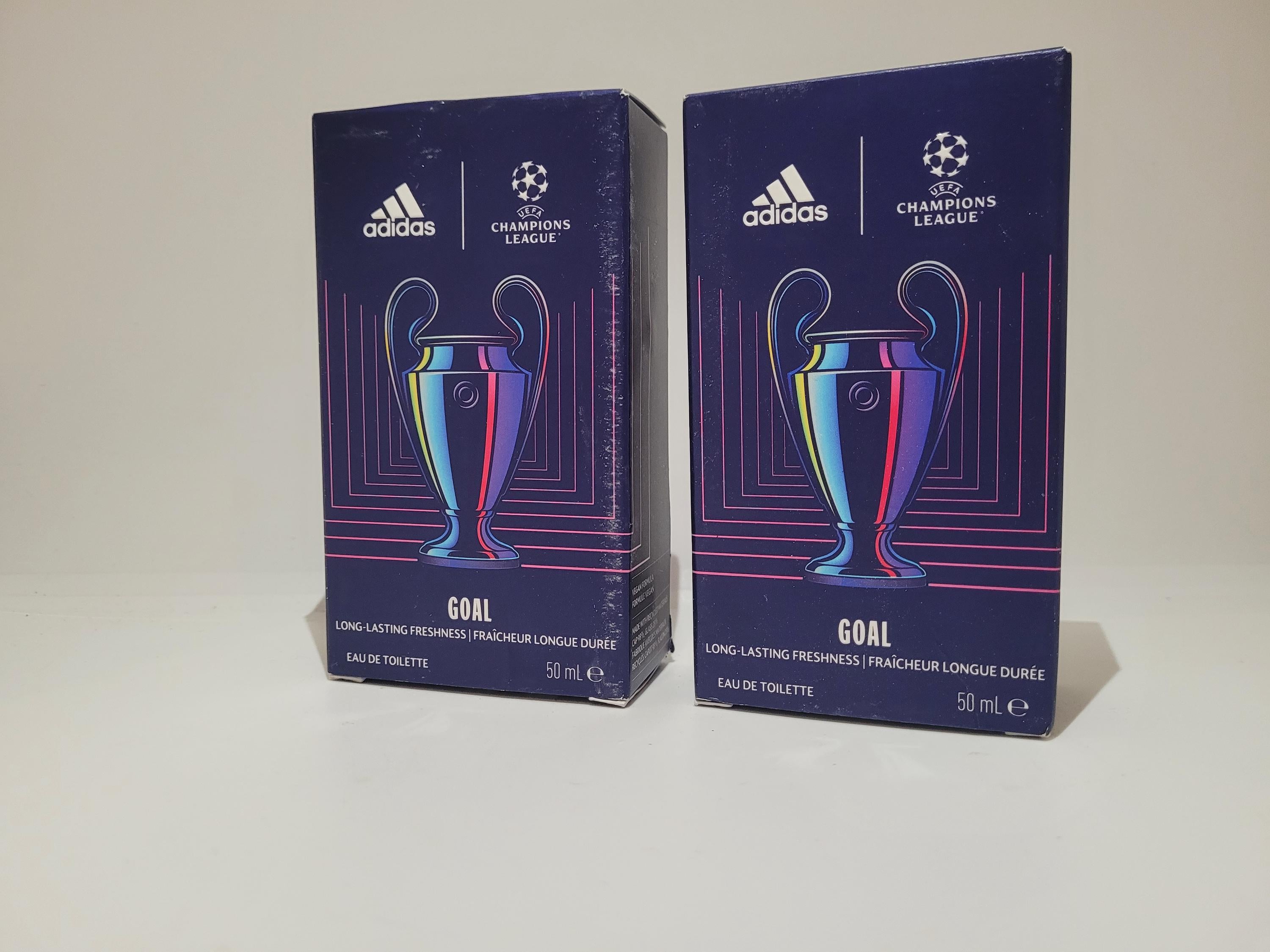 Adidas UEFA Champions League Goal Eau de Toilette 2x 50ml