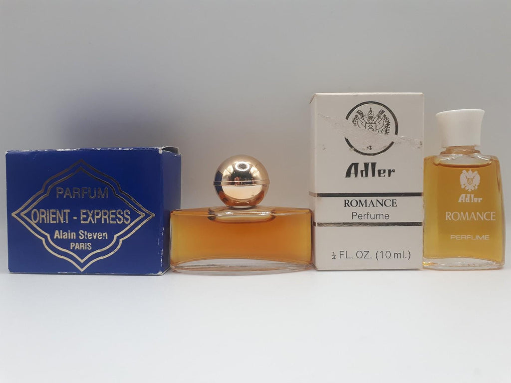 Alain Steven Orient Express 7.5ml/ Adler Romance 10ml / 2x Parfum