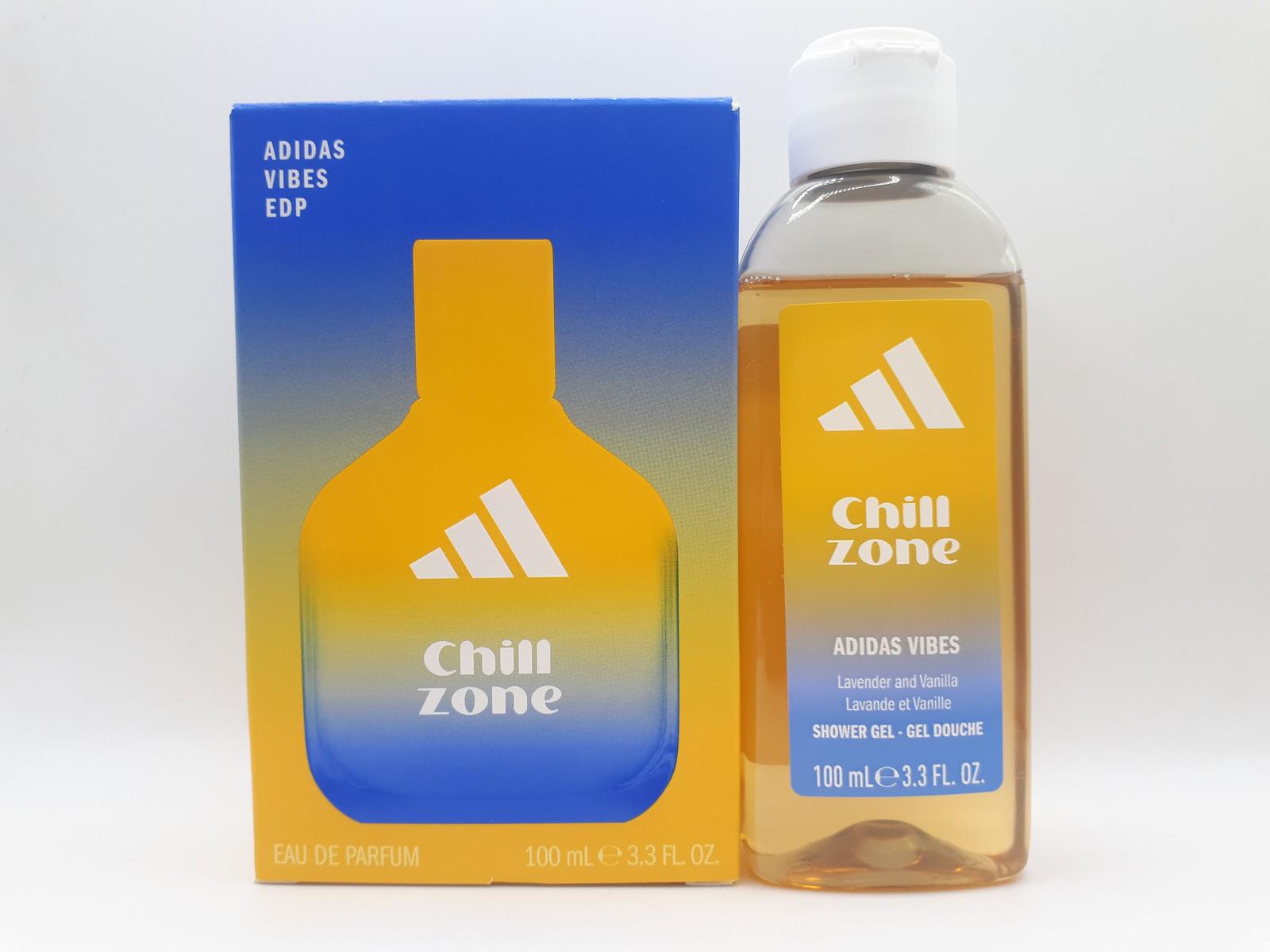 Adidas Vibes Chill Zone Eau de Parfum und Shower Gel 2x 100ml