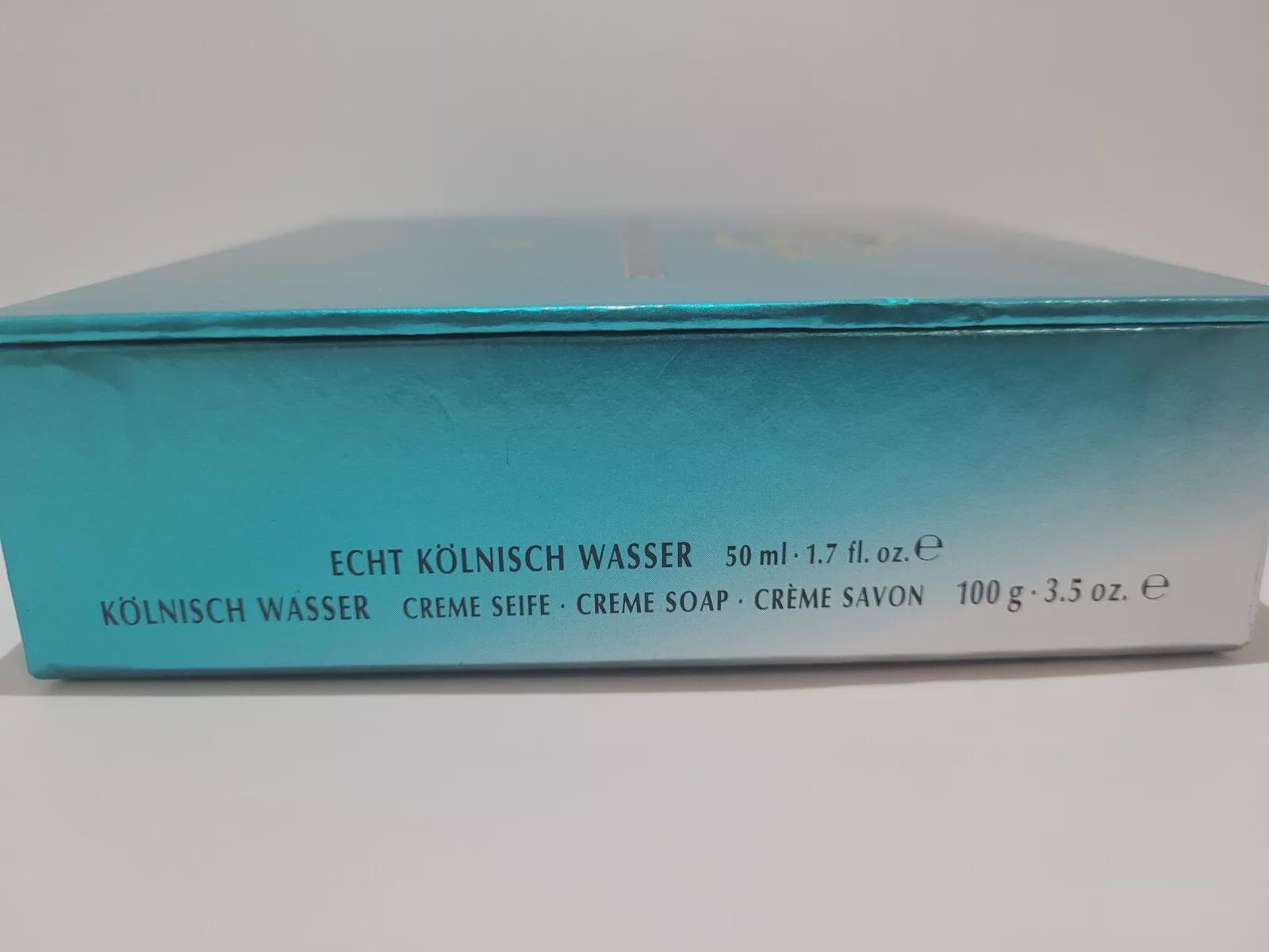4711 Echt Kölnisch Wasser SET Eau de Cologne 50ml + Creme Seife 100g