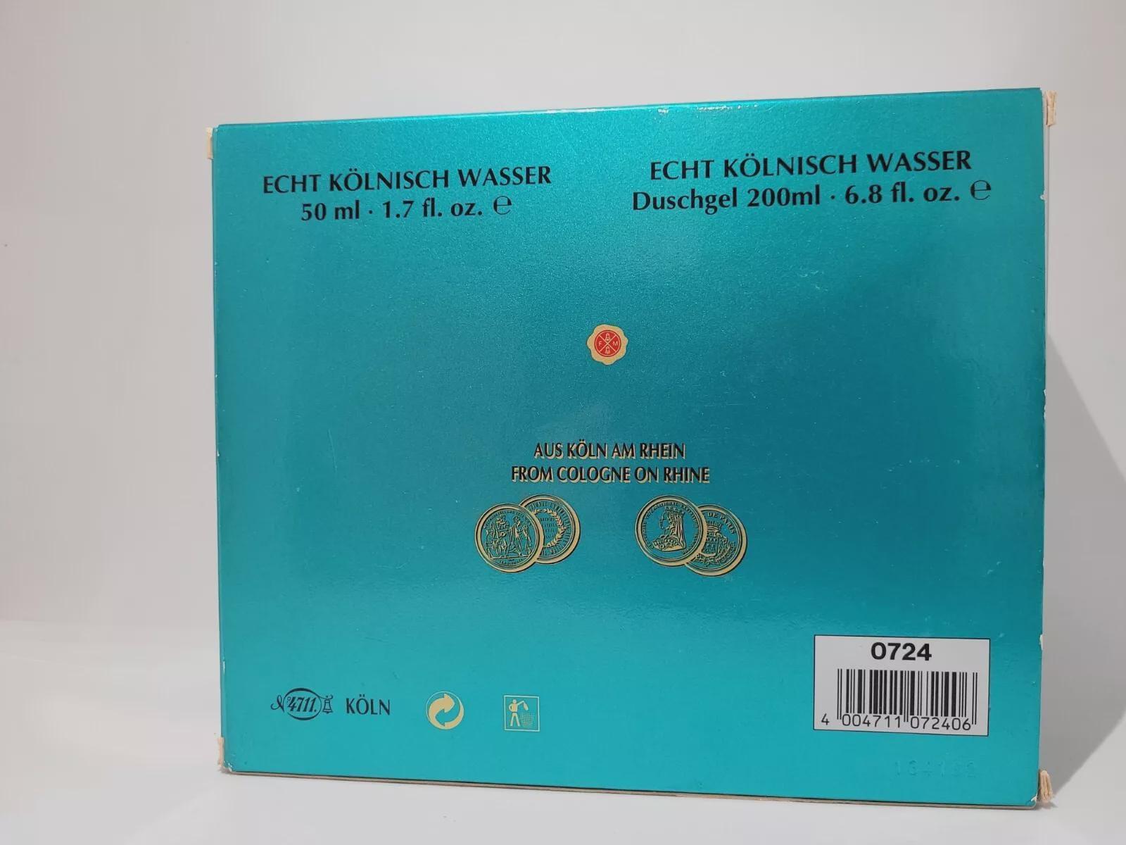 4711 Echt Kölnisch Wasser Set Eau de Cologne 50ml + Duschgel 200ml