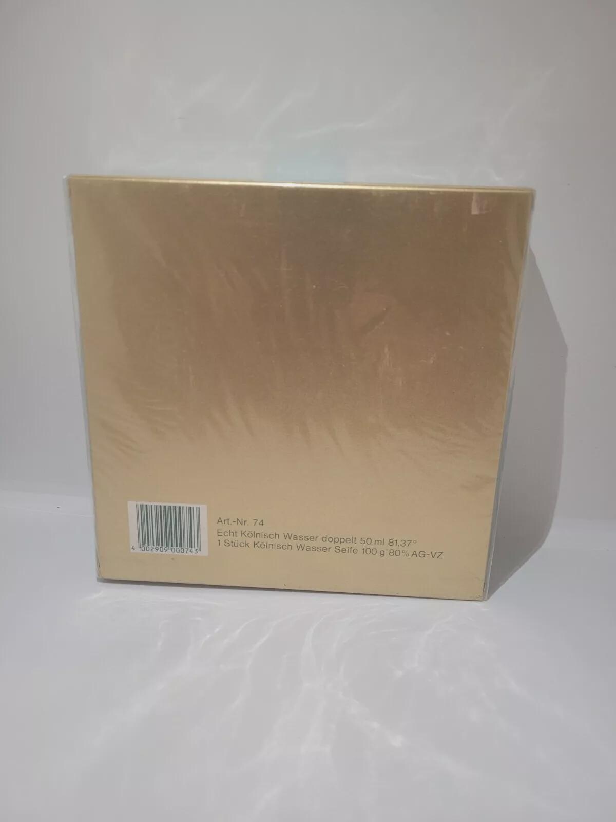 4711 Echt Kölnisch Wasser Doppelt Farina Am DOM Köln SET 50ml + Seife 100g